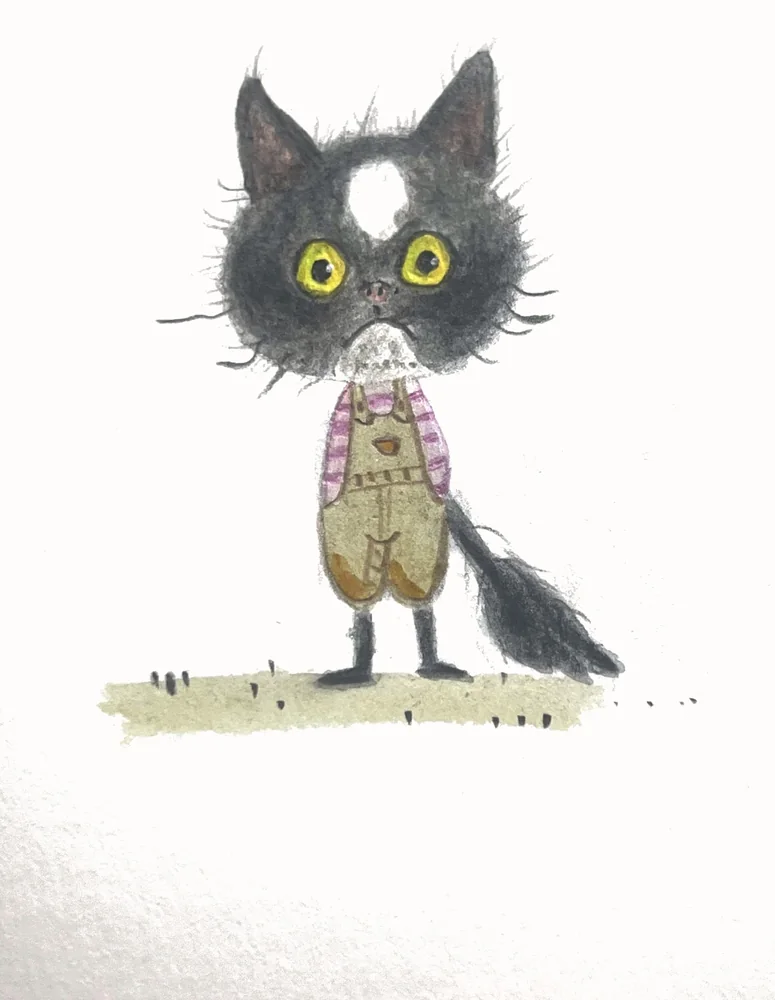 Black cat · Chloe