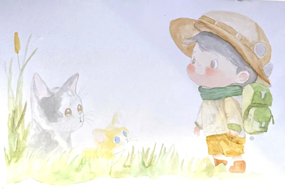Boy with a hat · Chloe