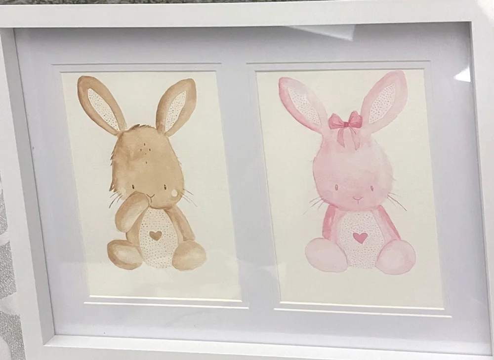 Two bunnies · Chloe