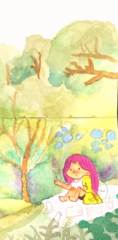 Girl in the park · Chloe