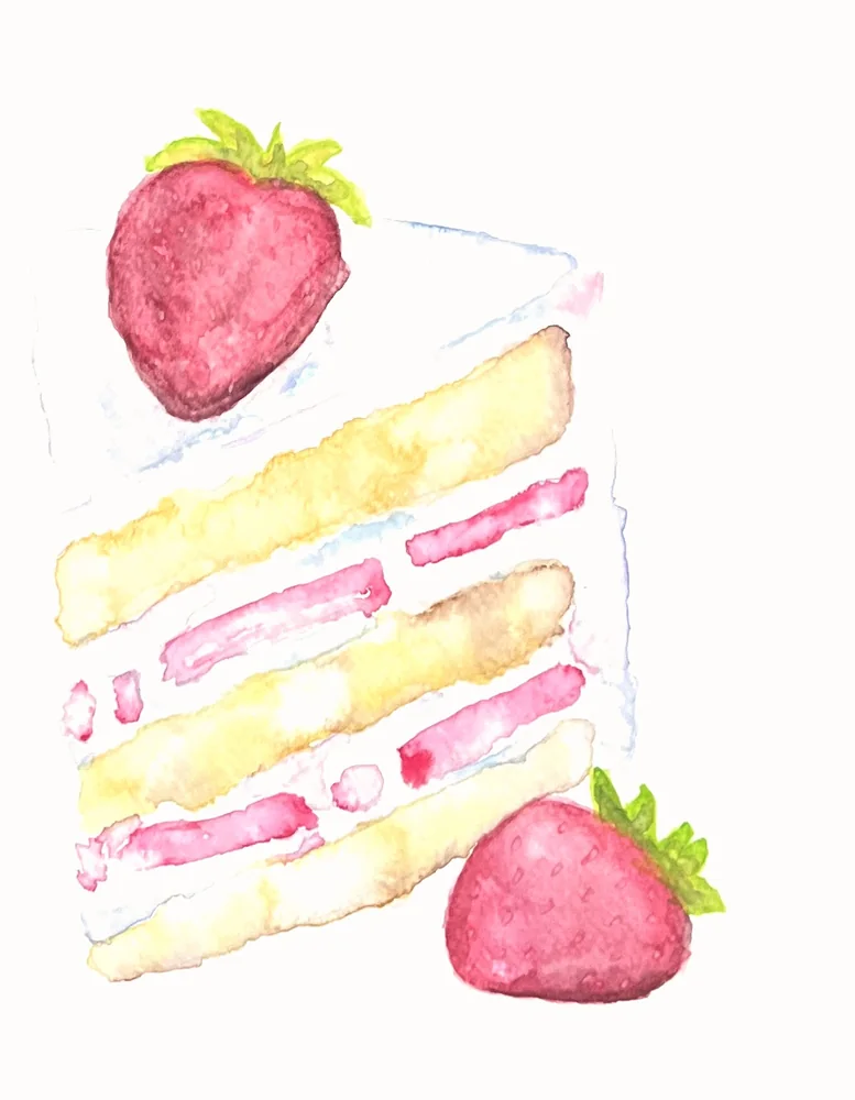 Strawberry layer cake · Chloe